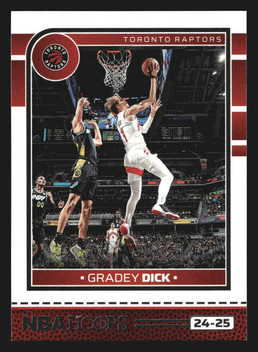 2024-25 NBA Hoops Gradey Dick #42 Toronto Raptors - Basketball Card Single