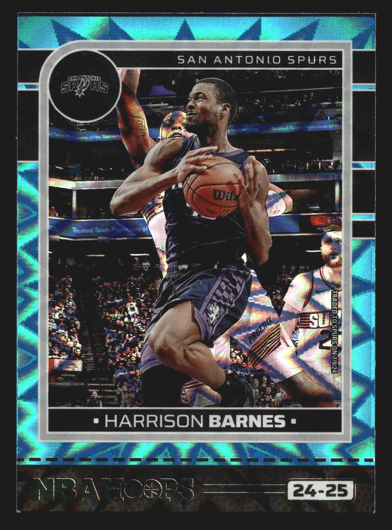 2024-25 NBA Hoops Harrison Barnes #48 Teal Explosion San Antonio Spurs - Basketball Card Single