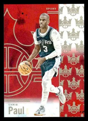 2024-25 Panini Court Kings #23 Chris Paul Ruby #/149 - Basketball Card Single