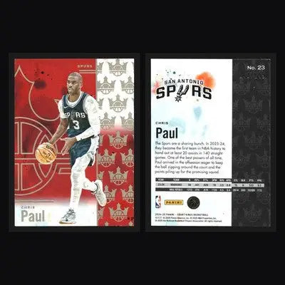 2024-25 Panini Court Kings Chris Paul #23 Ruby 142/149 San Antonio Spurs - Basketball Card Single
