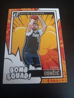 2024-25 Panini Donruss - Bomb Squad Luka Dončić #16. Dallas Mavericks. NRMT+ - Basketball Card Single