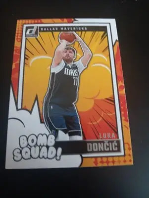 2024-25 Panini Donruss - Bomb Squad Luka Dončić #16. Dallas Mavericks. NRMT+ - Basketball Card Single