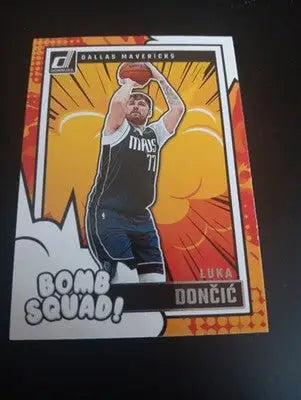 2024-25 Panini Donruss - Bomb Squad Luka Dončić #16. Dallas Mavericks. NRMT+ - Basketball Card Single