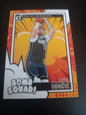 2024-25 Panini Donruss - Bomb Squad Luka Dončić #16. Dallas Mavericks. NRMT+ - Basketball Card Single