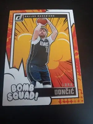 2024-25 Panini Donruss - Bomb Squad Luka Dončić #16. Dallas Mavericks. NRMT+ - Basketball Card Single