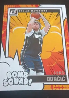 2024-25 Panini Donruss - Bomb Squad Luka Dončić #16. Dallas Mavericks. NRMT+ - Basketball Card Single