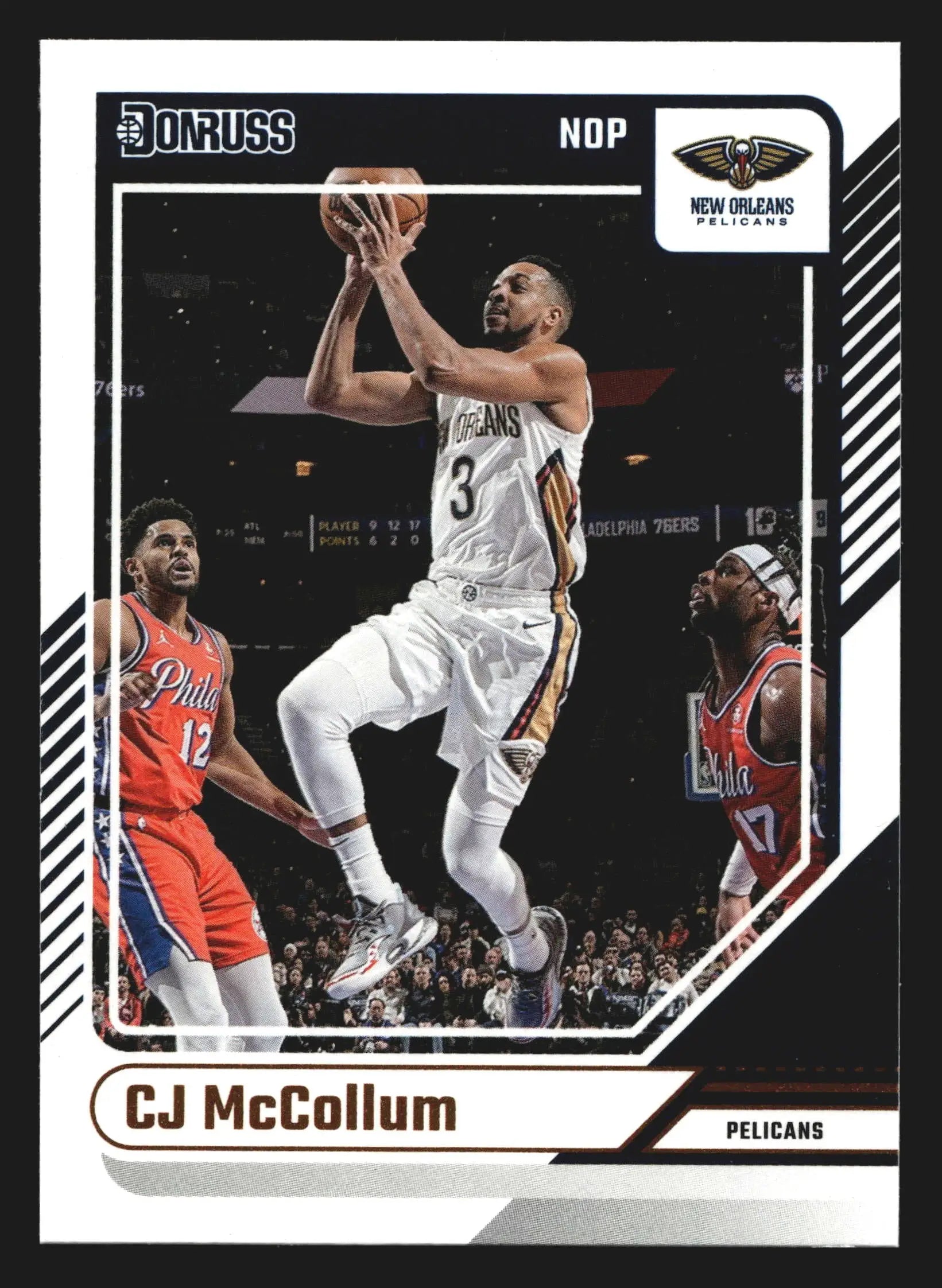 2024-25 Panini Donruss CJ McCollum #102 New Orleans Pelicans