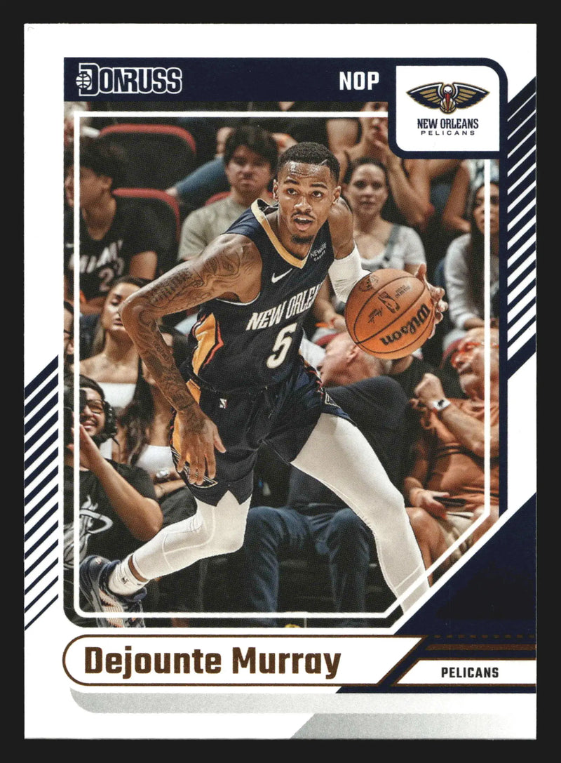 2024-25 Panini Donruss Dejounte Murray #90 New Orleans Pelicans