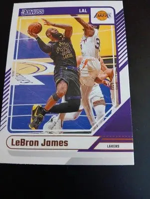 2024-25 Panini Donruss - LeBron James #19. L.A. Lakers. NRMT+ - Basketball Card Single