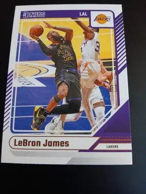 2024-25 Panini Donruss - LeBron James #19. L.A. Lakers. NRMT+ - Basketball Card Single
