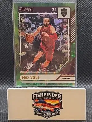 2024-25 Panini Donruss - Max Strus #10 Holo Green Laser - Basketball Card Single