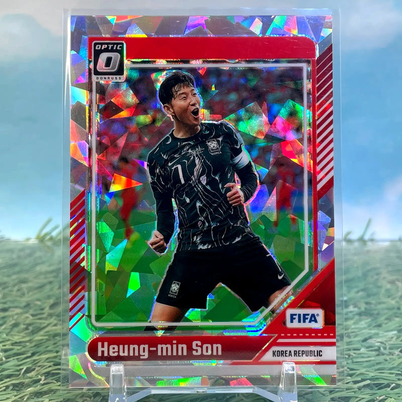 2024-25 Panini Donruss Optic #50 Heung-Min Son Optic Ice Korea - Soccer Card Single