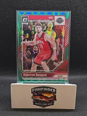 2024-25 Panini Donruss Optic - Alperen Sengun #49 Green Seismic Prizm - Basketball Card Single