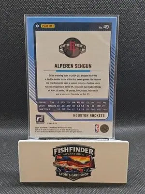 2024-25 Panini Donruss Optic - Alperen Sengun #49 Green Seismic Prizm - Basketball Card Single