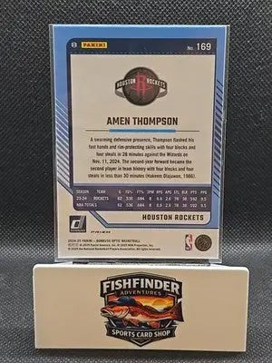 2024-25 Panini Donruss Optic - Amen Thompson #169 Purple Prizm - Basketball Card Single