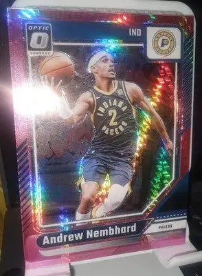 2024-25 Panini Donruss Optic Andrew Nembhard #25 Jazz Prizm