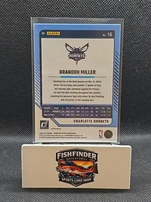 2024-25 Panini Donruss Optic - Brandon Miller #16 Holo Prizm - Basketball Card Single