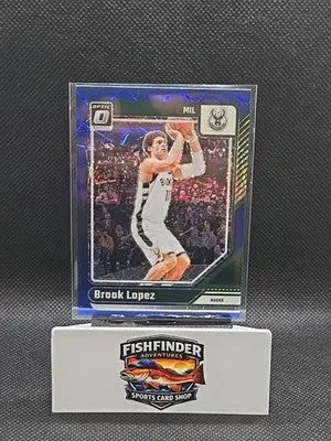 2024-25 Panini Donruss Optic - Brook Lopez #116 Blue Velocity Prizm - Basketball Card Single