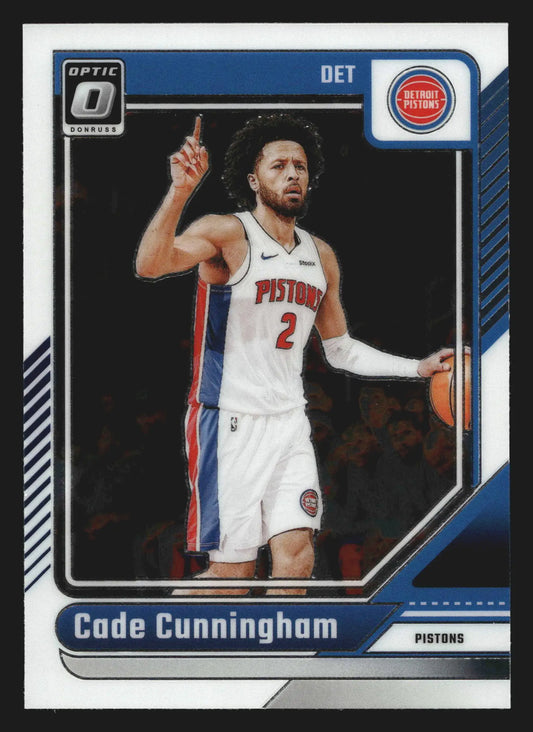 2024-25 Panini Donruss Optic Cade Cunningham #26 Detroit Pistons