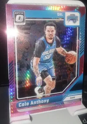 2024-25 Panini Donruss Optic - Cole Anthony #95 Pink Fast Break Prizm Foil