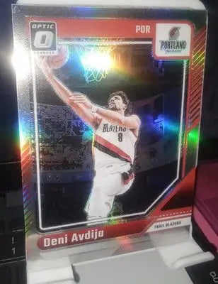 2024-25 Panini Donruss Optic - Deni Avdija #27 Premium Box Set Prizm Foil - Basketball Card Single