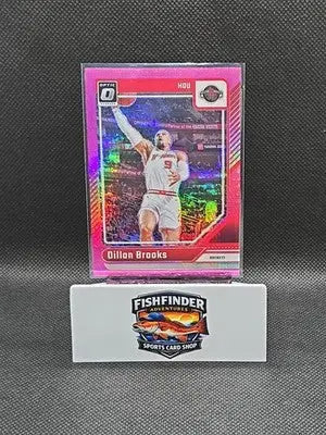 2024-25 Panini Donruss Optic - Dillon Brooks #194 Pink Hyper Prizm - Basketball Card Single