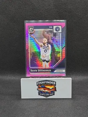 2024-25 Panini Donruss Optic - Donte DiVincenzo #137 Pink Hyper Prizm - Basketball Card Single