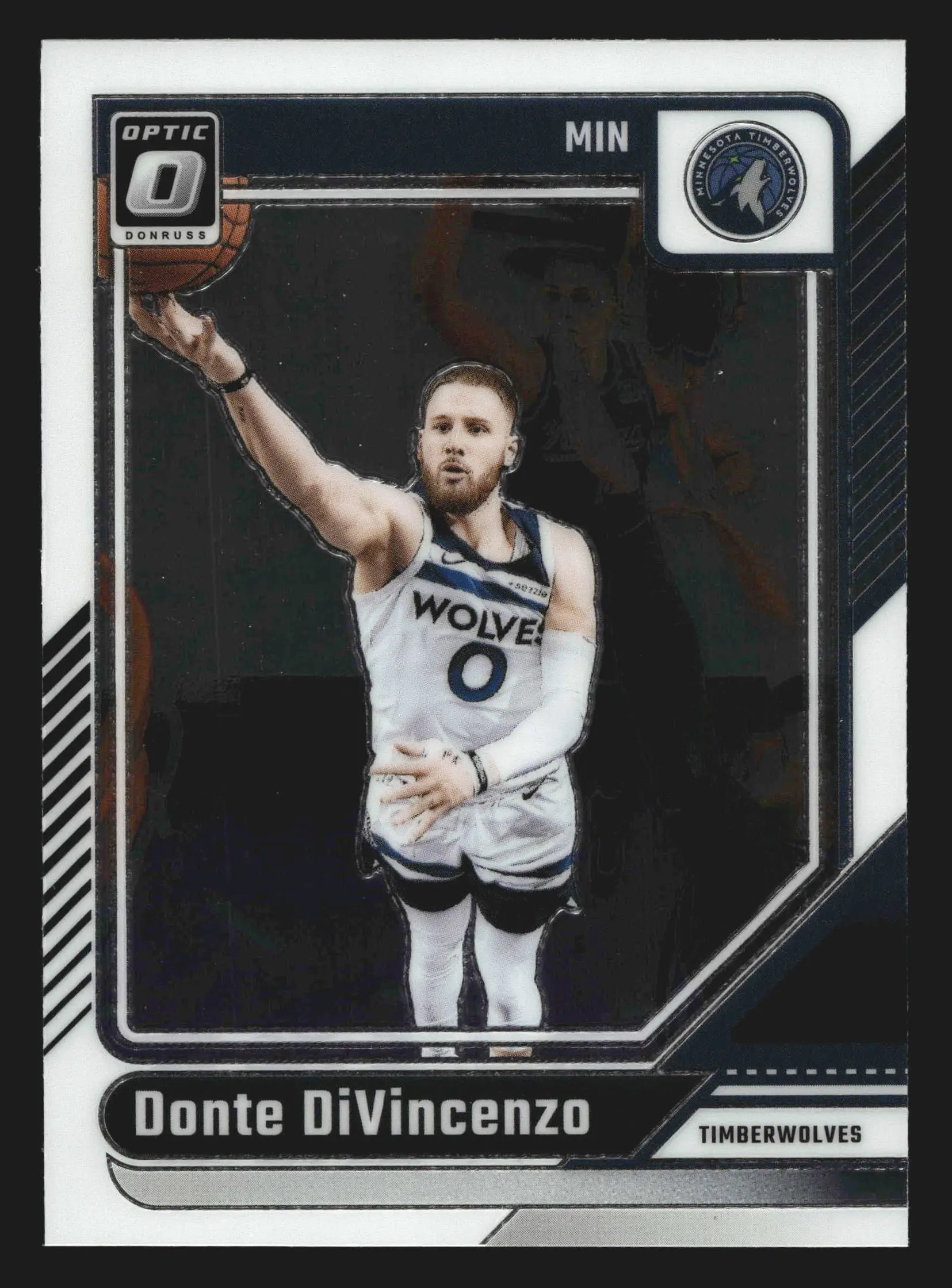 2024-25 Panini Donruss Optic Donte DiVincenzo #137 Timberwolves - Basketball Card Single