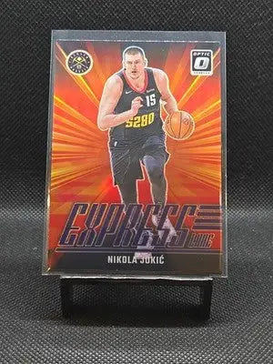 2024-25 Panini Donruss Optic - Express Lane Nikola Jokić #3 Holo Prizm - Basketball Card Single