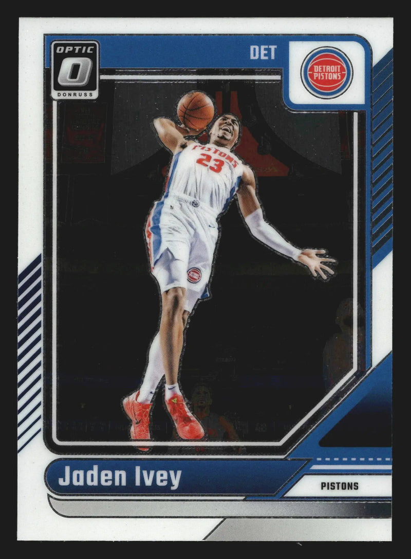 2024-25 Panini Donruss Optic Jaden Ivey #182 Detroit Pistons