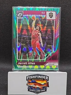 2024-25 Panini Donruss Optic - Jarrett Allen #144 Green Seismic Prizm - Basketball Card Single