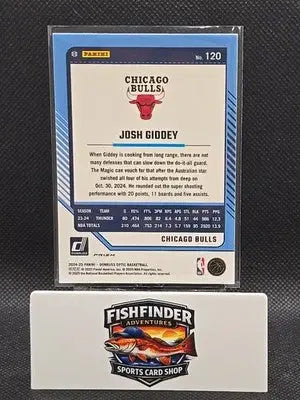 2024-25 Panini Donruss Optic - Josh Giddey #120 Purple Prizm - Basketball Card Single