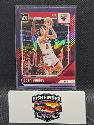 2024-25 Panini Donruss Optic - Josh Giddey #120 Purple Prizm - Basketball Card Single
