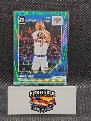 2024-25 Panini Donruss Optic - Josh Hart #102 Green Seismic Prizm - Basketball Card Single