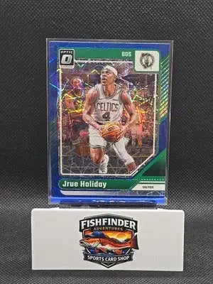 2024-25 Panini Donruss Optic - Jrue Holiday #41 Blue Velocity Prizm - Basketball Card Single