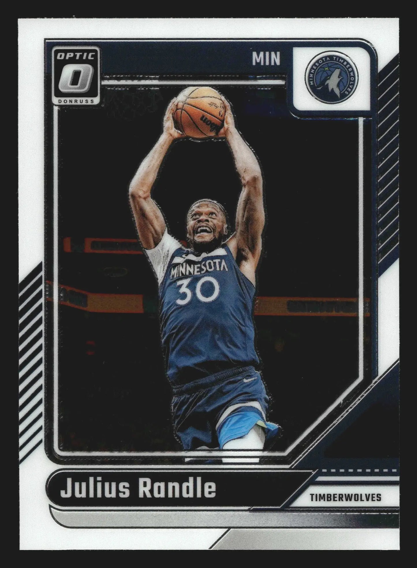 2024-25 Panini Donruss Optic Julius Randle #224 Timberwolves - Basketball Card Single
