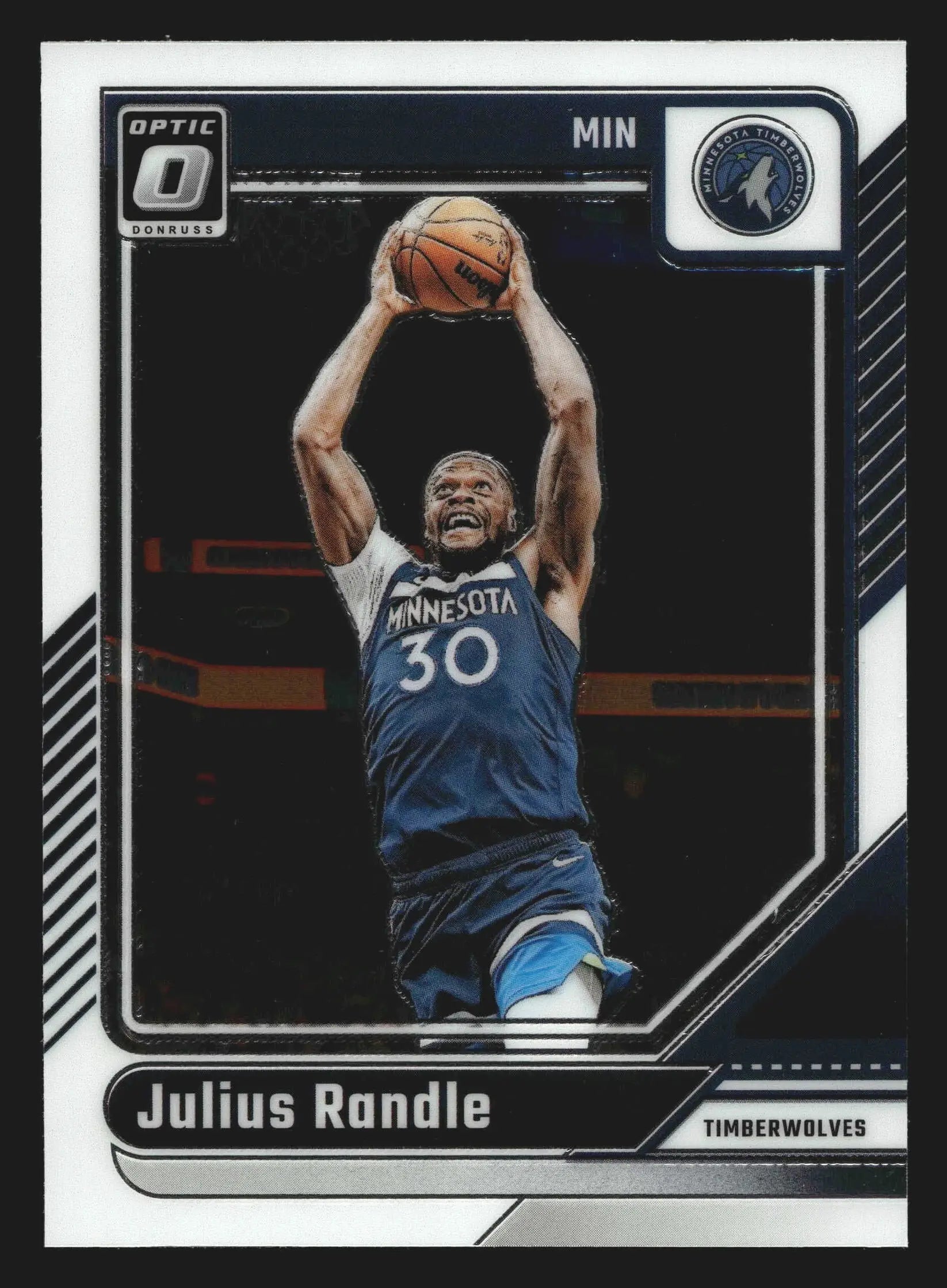 2024-25 Panini Donruss Optic Julius Randle #224 Timberwolves - Basketball Card Single