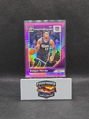2024-25 Panini Donruss Optic - Keegan Murray #47 Pink Hyper Prizm - Basketball Card Single