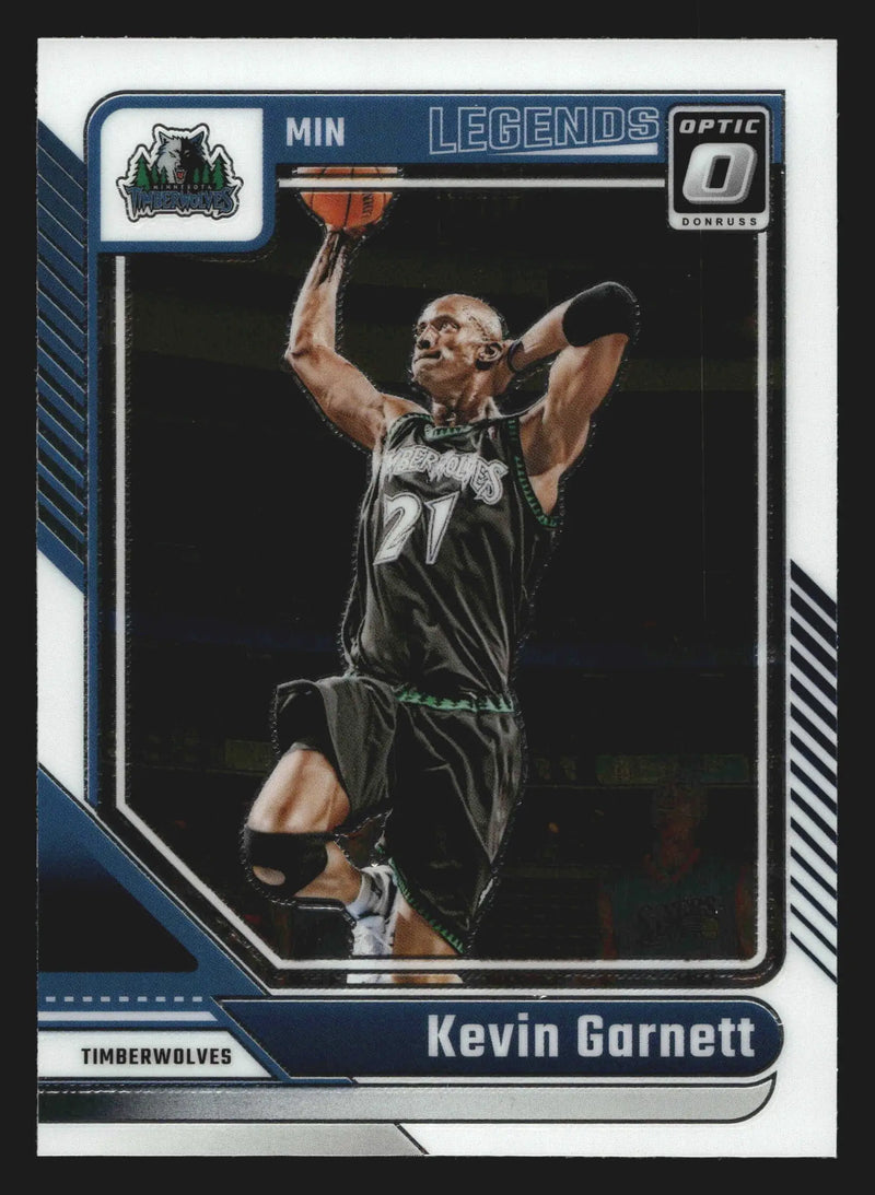 2024-25 Panini Donruss Optic Kevin Garnett #246 Legends Wolves HOF - Basketball Card Single