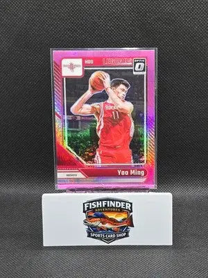 2024-25 Panini Donruss Optic - Legends Yao Ming #226 Pink Hyper Prizm - Basketball Card Single