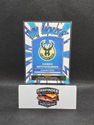 2024-25 Panini Donruss Optic - My House Giannis Antetokounmpo #5 Holo Prizm - Basketball Card Single