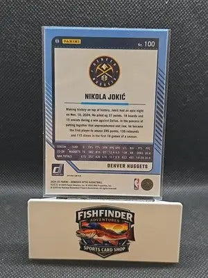 2024-25 Panini Donruss Optic - Nikola Jokić #100 Purple Prizm - Basketball Card Single