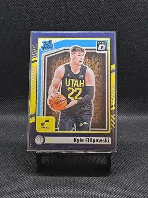 2024-25 Panini Donruss Optic - Rated Rookie Kyle Filipowski #300 Purple Prizm