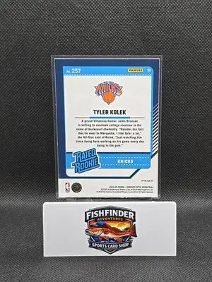 2024-25 Panini Donruss Optic - Rated Rookie Tyler Kolek #257 Pink Hyper Prizm... - Basketball Card Single