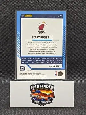 2024-25 Panini Donruss Optic - Terry Rozier #7 Green Seismic Prizm - Basketball Card Single