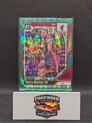 2024-25 Panini Donruss Optic - Terry Rozier #7 Green Seismic Prizm - Basketball Card Single