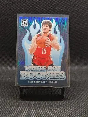 2024-25 Panini Donruss Optic - White Hot Rookies Reed Sheppard #12 Purple Prizm