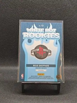 2024-25 Panini Donruss Optic - White Hot Rookies Reed Sheppard #12 Purple Prizm