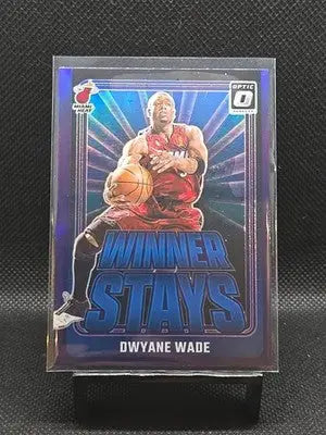 2024-25 Panini Donruss Optic - Winner Stays Dwyane Wade #20 Purple Prizm - Basketball Card Single