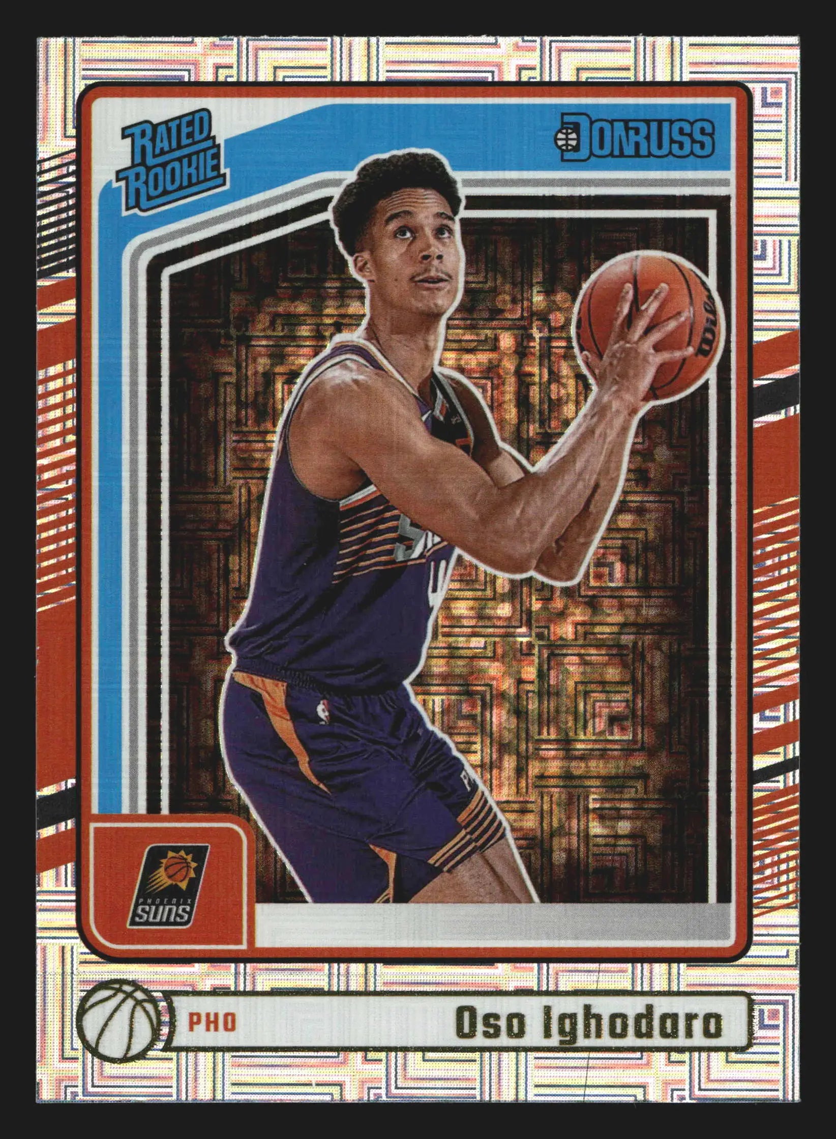 2024-25 Panini Donruss Oso Ighodaro #201 Rated Rookie Choice RC Suns - Basketball Card Single